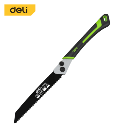 เลื่อยตัดกิ่งไม้ พับได้ DELI EDL-YL2406-GN-01 10 นิ้ว_0